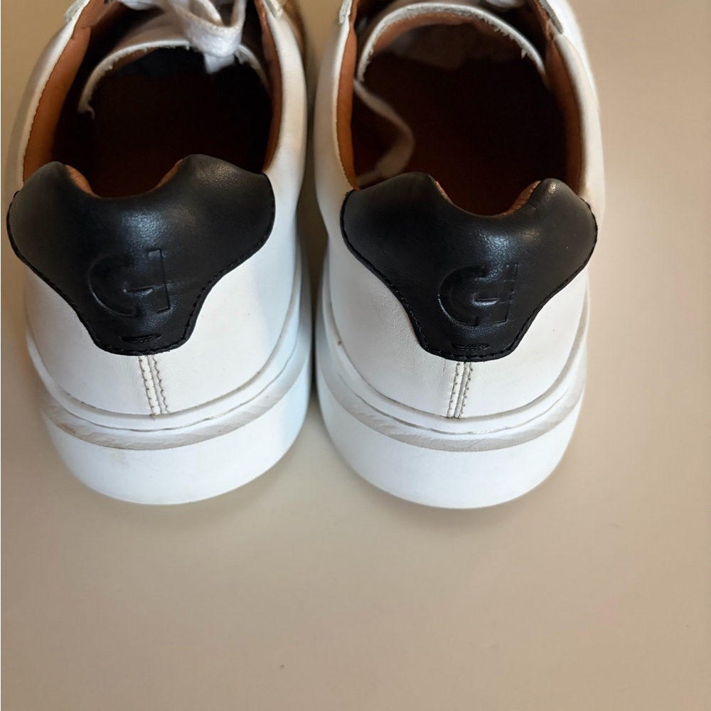 Cole Haan women's White and Brown Sneakers - Picture 3 of 9